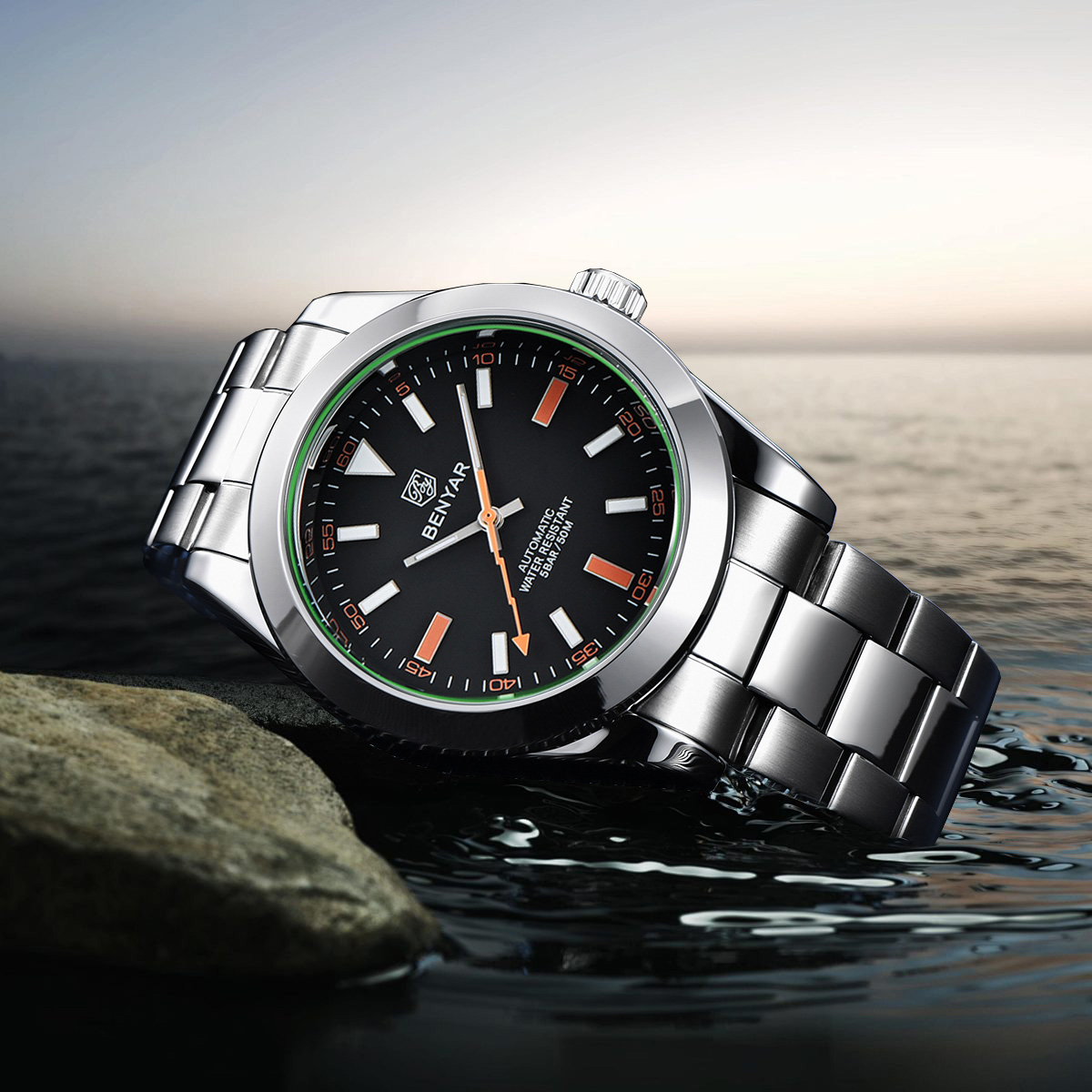 Seiko Watch Presage - BENYAR 2026 New Mens Watches Top