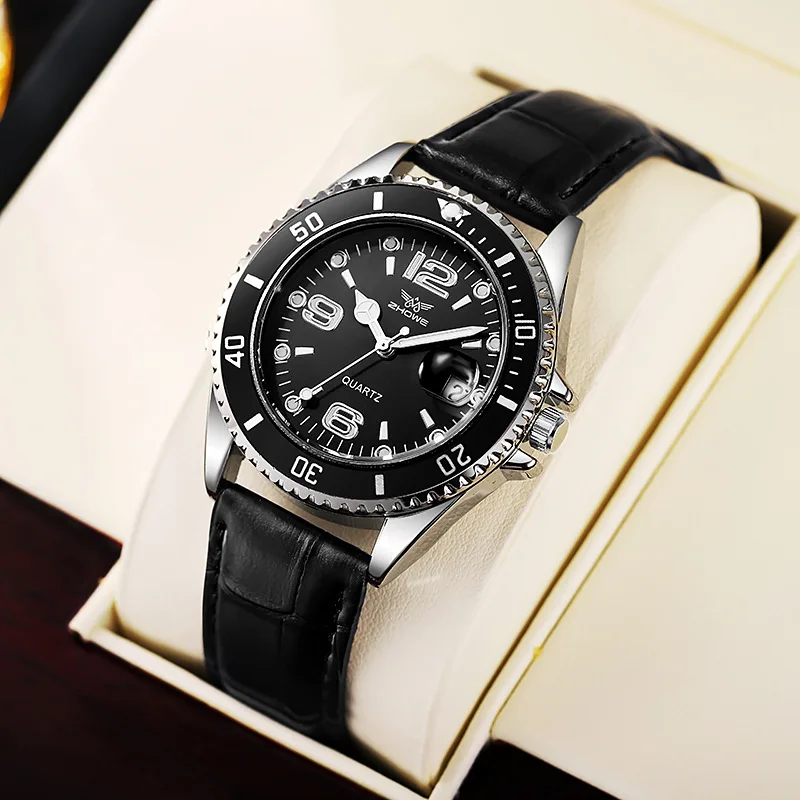 Fashion Leather Strap Men Busi - đánh giá và giá Omega Watch Constellation