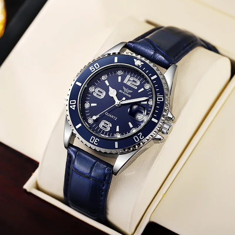 Fashion Leather Strap Men Busi - đánh giá và giá Omega Watch Constellation