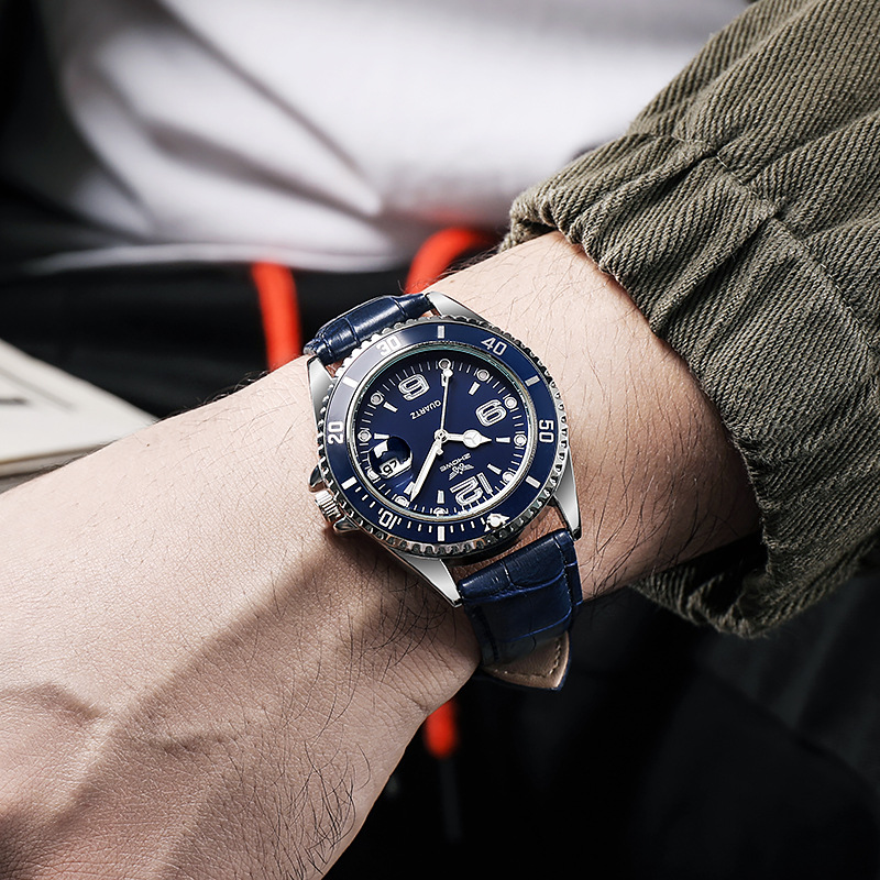 Fashion Leather Strap Men Busi - đánh giá và giá Omega Watch Constellation