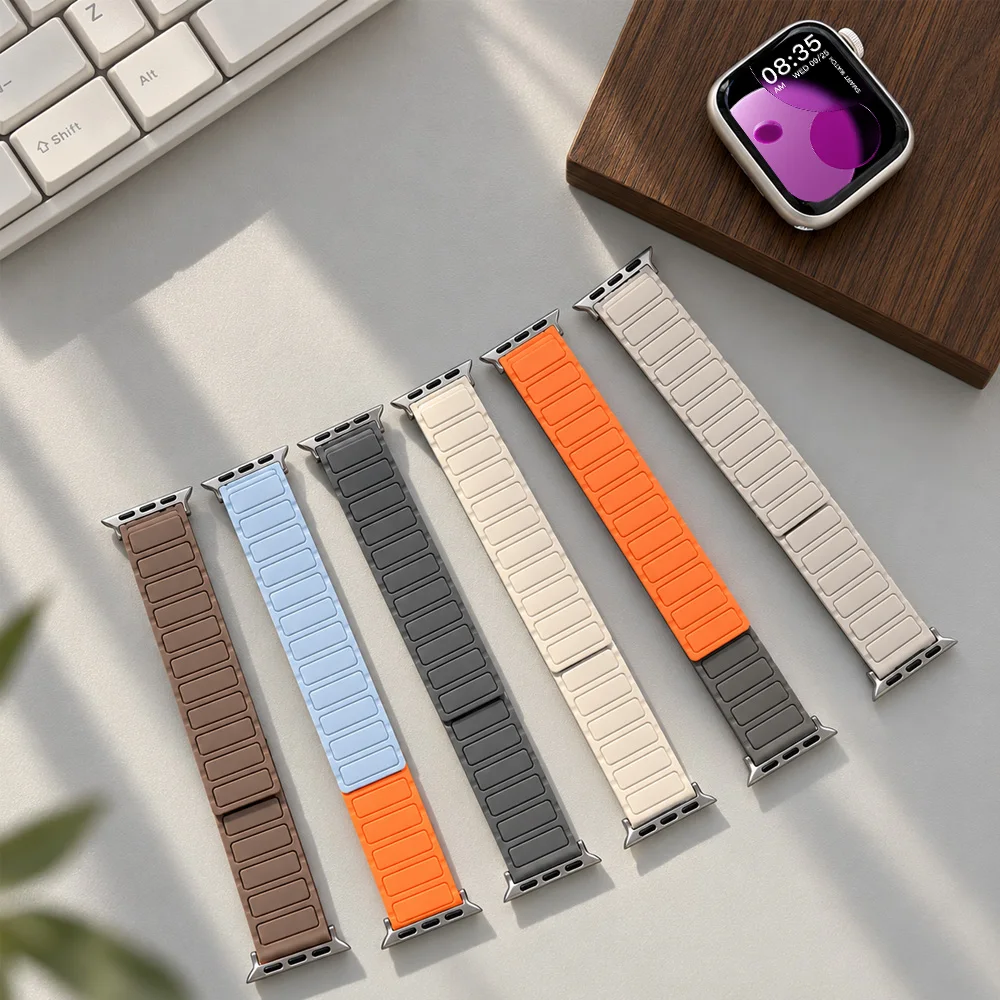 Magnetic Silicone Loop Strap f - đánh giá và giá Milanese Loop Magnetic