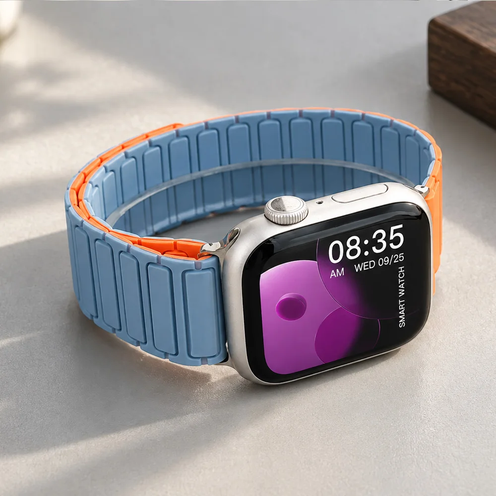 Magnetic Silicone Loop Strap f - đánh giá và giá Milanese Loop Magnetic
