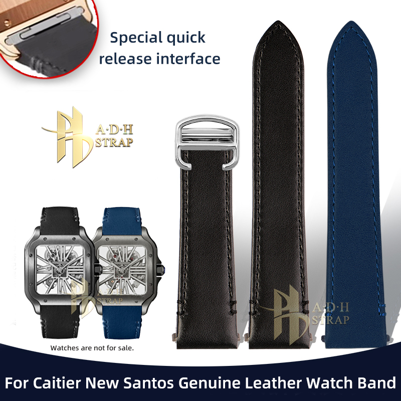 For New Cartier Santos Cow Lea - đánh giá và giá Cartier Watch Tank